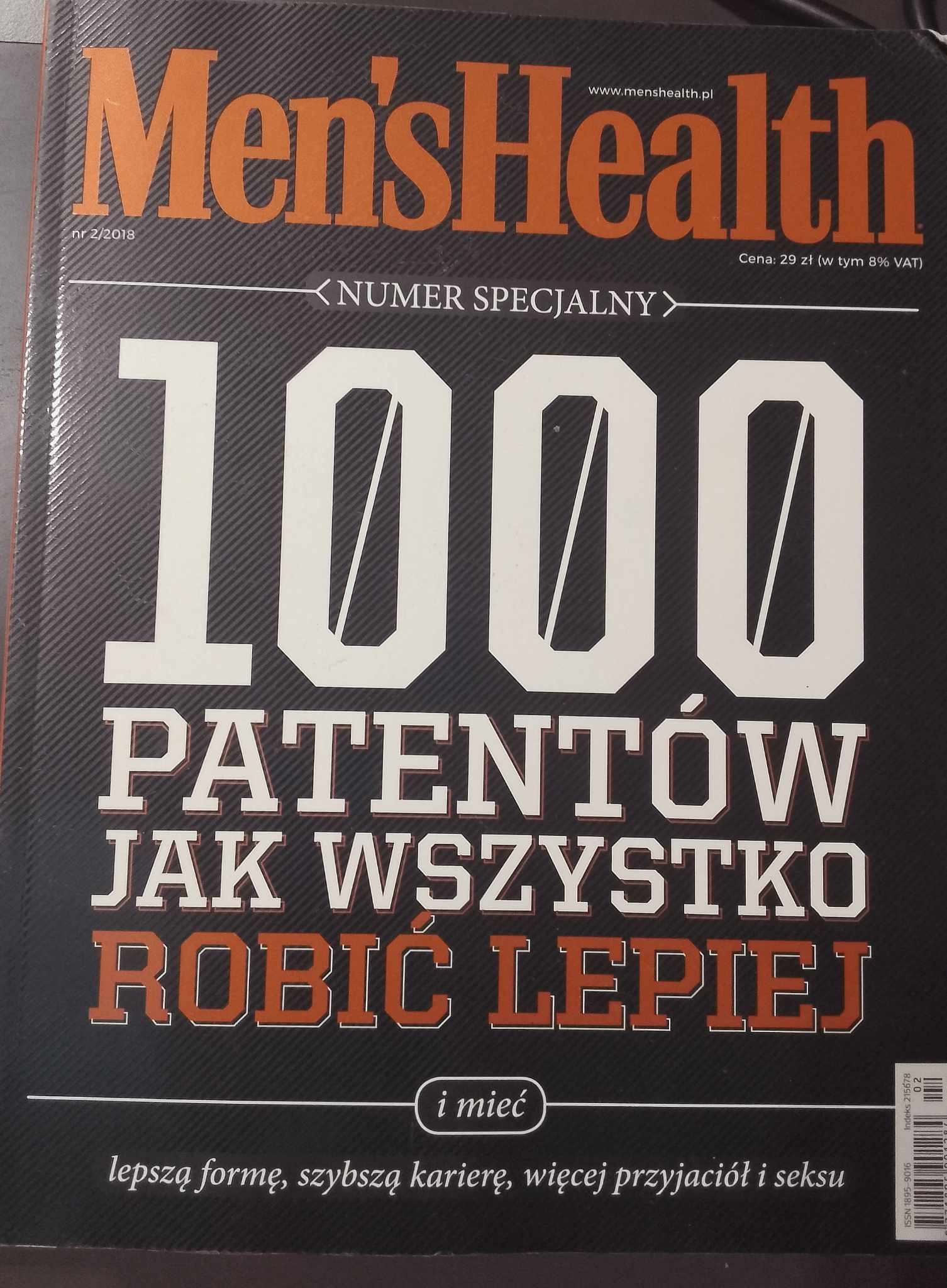Men's Health. Numer specjalny. 1000 patentów jak wszystko robić lepiej i mieć lepszą formę, szybszą karierę, więcej przyjaciół i seksu.