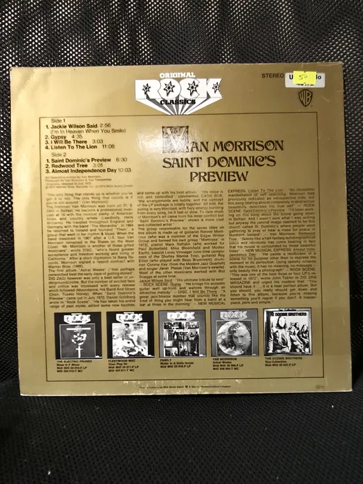Płyta winylowa Van Morrison – "Saint Dominic's Preview." - obrazek 2